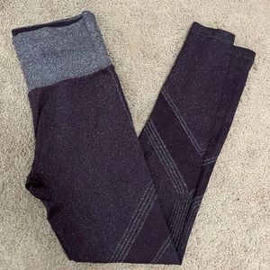 Athleta Twilight Tight maroon leggings